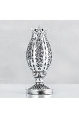 Lale Esmaül Hüsnalı - Gümüş Renk - Ebat : 8 X 20 Cm.