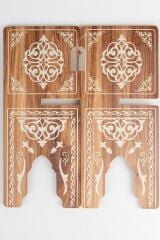 Rahle, MDF Aden Rahle, Masaüstü Sehpası - 17x40 cm. - 8 mm.
