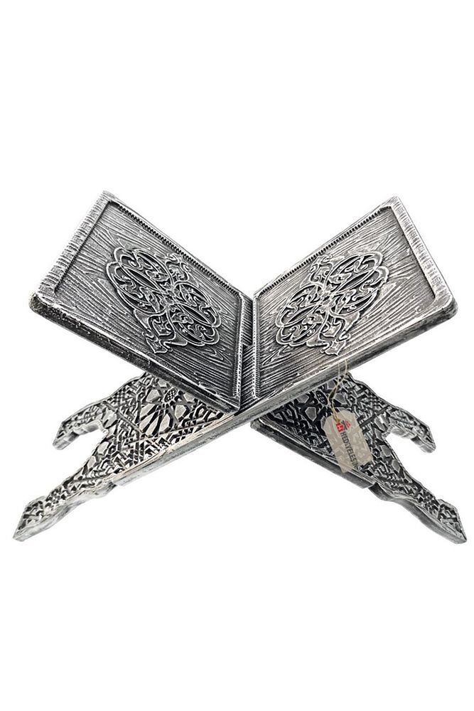 Rahle, Plastik Zeyd Geçmeli Okuma Sehpası - Gümüş Rengi