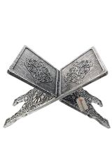 Rahle, Plastik Zeyd Geçmeli Okuma Sehpası - Gümüş Rengi