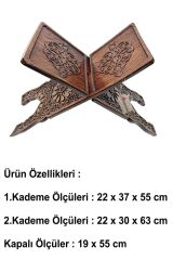 Rahle, Plastik Zeyd Geçmeli Okuma Sehpası - Gümüş Rengi