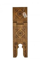 Rahle, MDF Ahşap Yakma Rahle, Okuma Sehpası - 65 cm