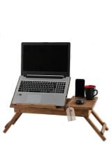 Ahşap Dosso Rahle, Çok Amaçlı Çalışma Masası, Laptop Sehpası, 3 Kademeli