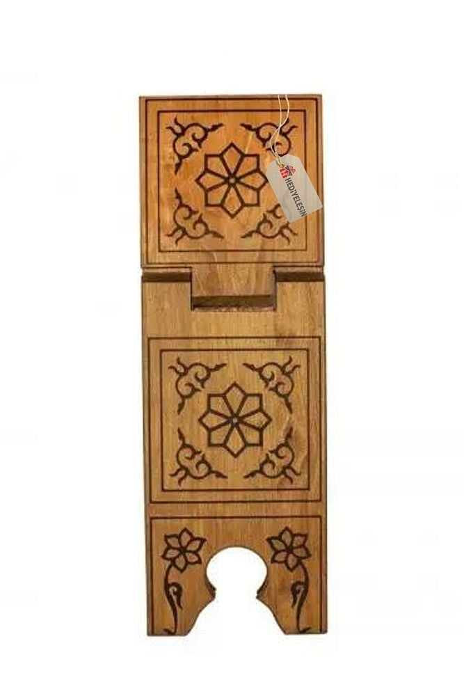 Rahle, MDF Ahşap Yakma Rahle, Okuma Sehpası - 60 cm