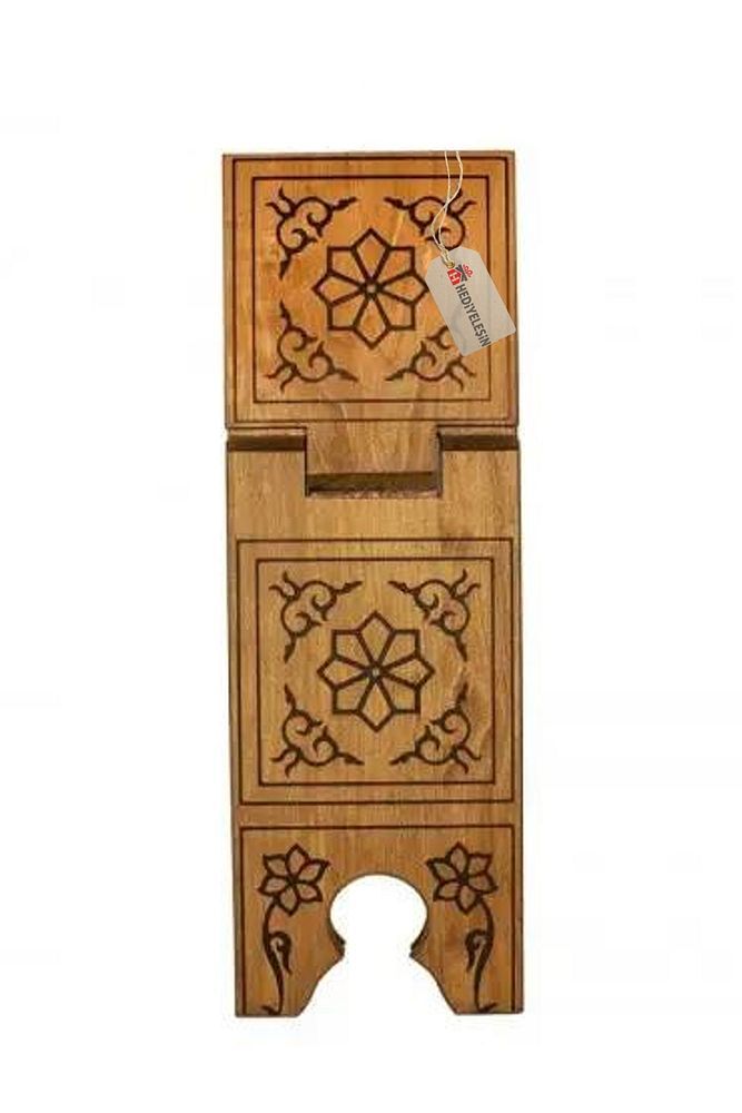 Rahle, MDF Ahşap Yakma Rahle, Okuma Sehpası - 60 cm