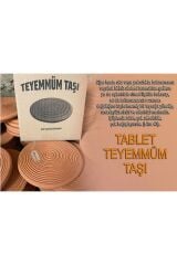 Tablet Teyemmüm Taşı, Kızıl Topraktan Üretilmiştir.