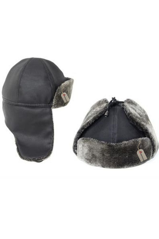 BÖRK, KALPAK, Geleneksel Kayı Alp Şapkası, Kumaş, Kulaklıklı Bere - 3170