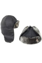BÖRK, KALPAK, Geleneksel Kayı Alp Şapkası, Kumaş, Kulaklıklı Bere - 3170