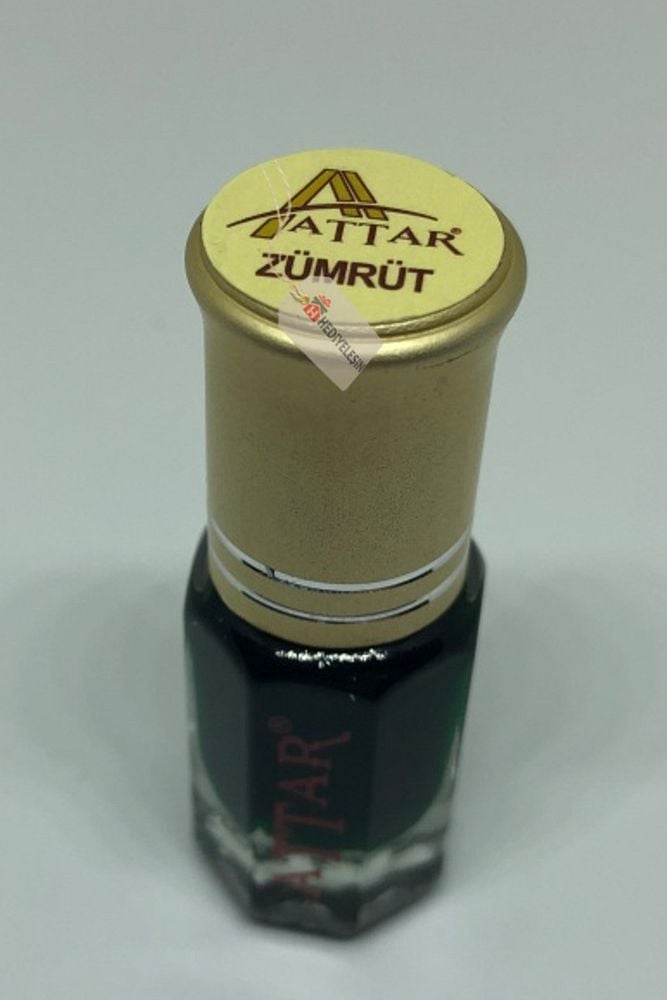 ZÜMRÜT - Attar Altın Serisi, Alkolsüz Esans, 3 ml, - 1 Kutu (12 Adet)