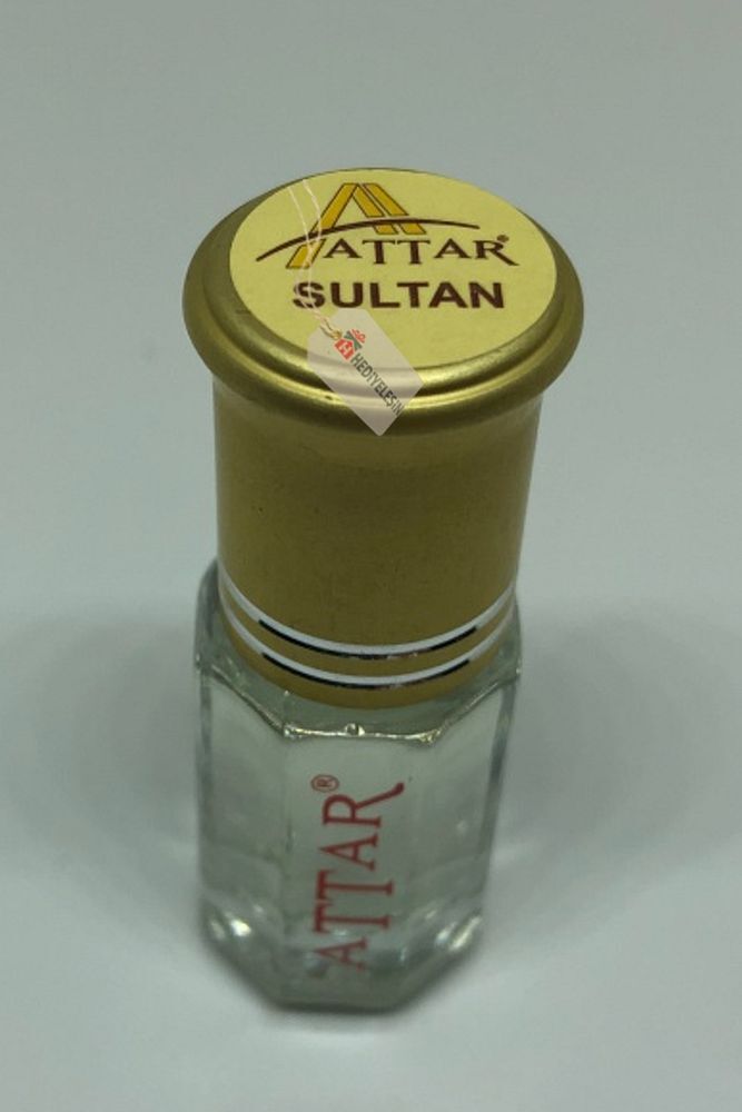SULTAN - Attar Altın Serisi, Alkolsüz Esans, 3 ml, - 1 Kutu (12 Adet)
