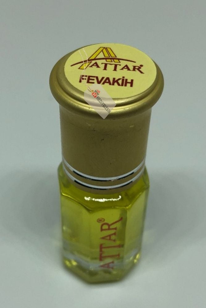 FEVAKİH - Attar Altın Serisi, Alkolsüz Esans, 3 ml, - 1 Kutu (12 Adet)