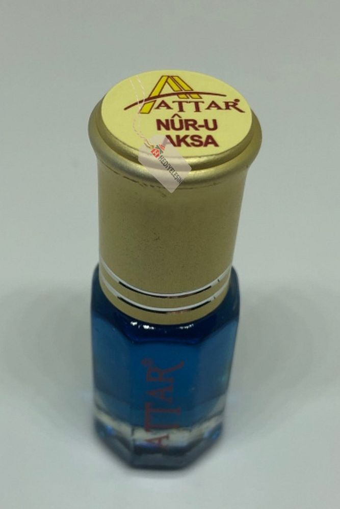 NUR-U AKSA - Attar Altın Serisi, Alkolsüz Esans, 3 ml, - 1 Kutu (12 Adet)