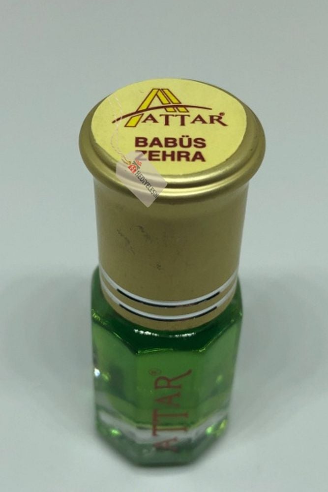 BABÜS ZEHRA - Attar Altın Serisi, Alkolsüz Esans, 3 ml, - 1 Kutu (12 Adet)