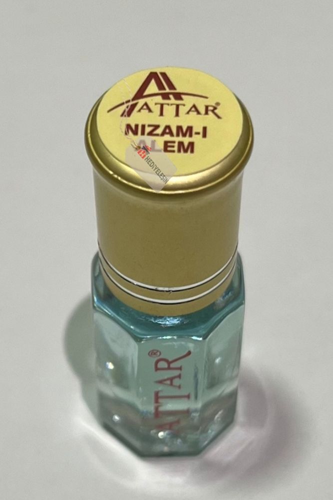 NIZAM-I ALEM - Attar Altın Serisi, Alkolsüz Esans, 3 ml, - 1 Kutu (12 Adet)