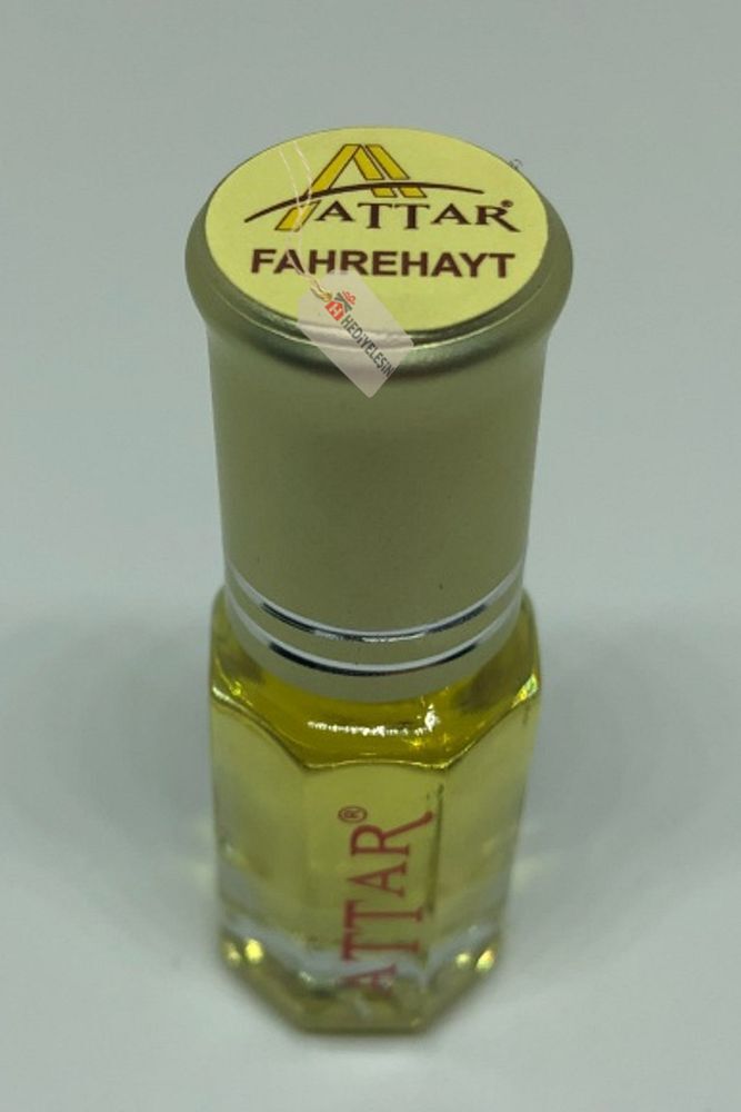 FAHREHAYT - Attar Altın Serisi, Alkolsüz Esans, 3 ml, - 1 Kutu (12 Adet)