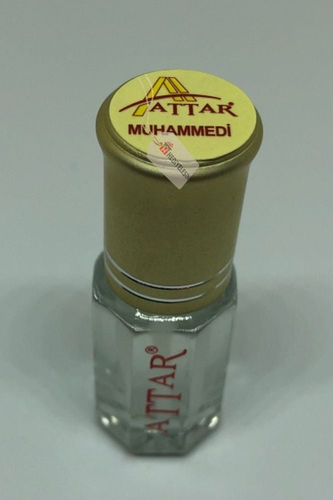 MUHAMMEDİ - Attar Altın Serisi, Alkolsüz Esans, 3 ml, - 1 Kutu (12 Adet)