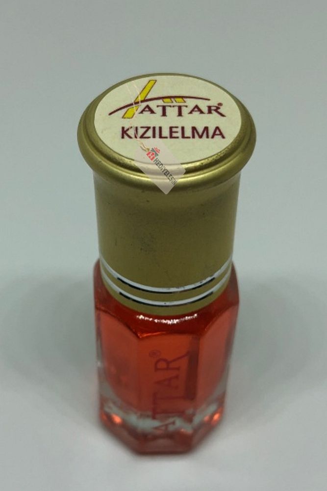 KIZILELMA - Attar Altın Serisi, Alkolsüz Esans, 3 ml, - 1 Kutu (12 Adet)
