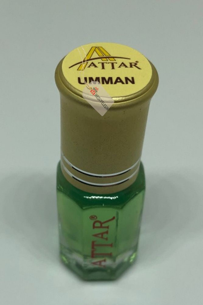 UMMAN - Attar Altın Serisi, Alkolsüz Esans, 3 ml, - 1 Kutu (12 Adet)