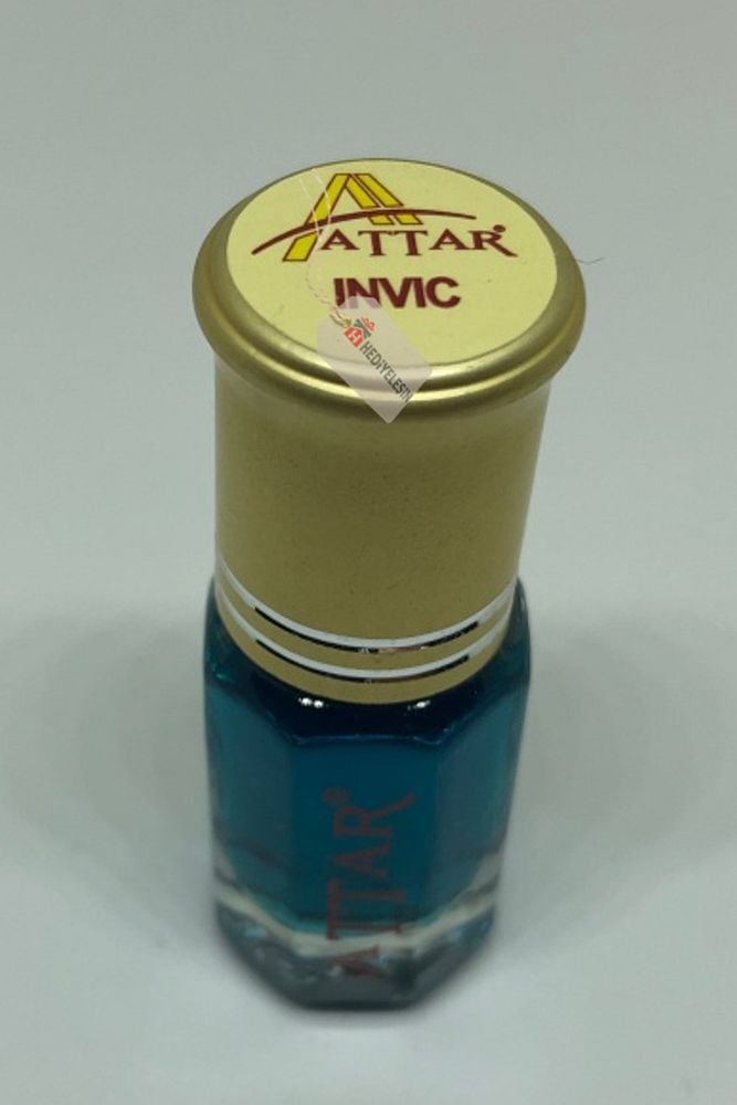 INVIC - Attar Altın Serisi, Alkolsüz Esans, 3 ml, - 1 Kutu (12 Adet)