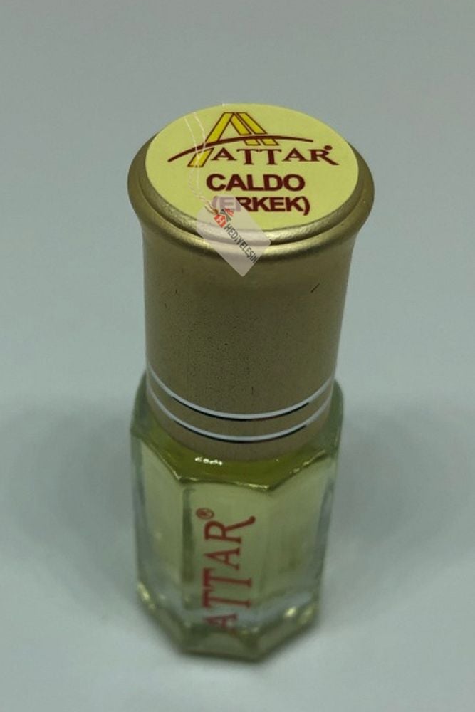 CALDION - Attar Altın Serisi, Alkolsüz Esans, 3 ml, - 1 Kutu (12 Adet)