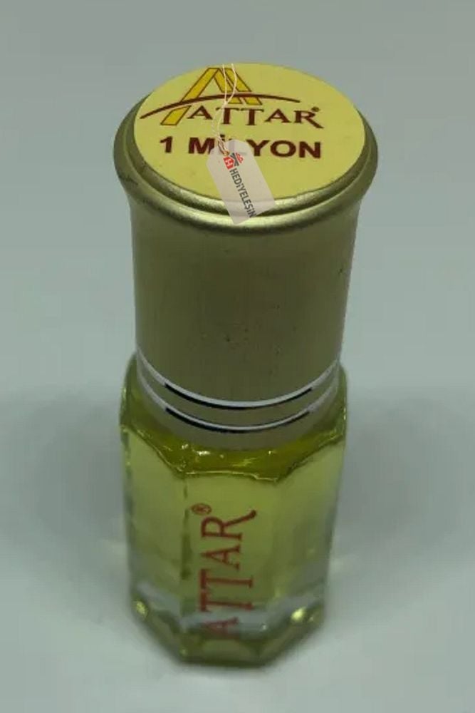 ONE MILLION - Attar Altın Serisi, Alkolsüz Esans, 3 ml, - 1 Kutu (12 Adet)