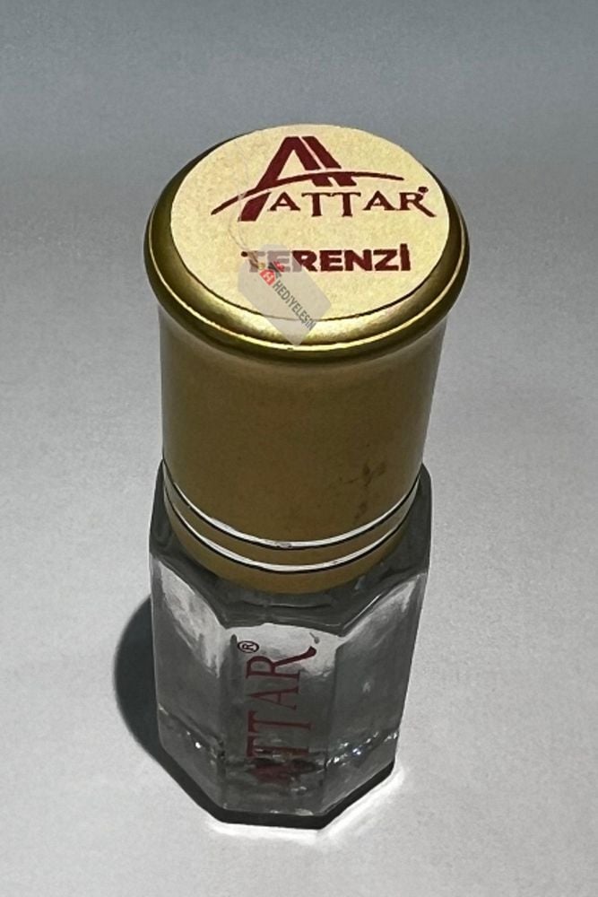 TERENZİ - Attar Altın Serisi, Alkolsüz Esans, 3 ml, - 1 Kutu (12 Adet)
