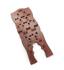 Ahşap Oymalı Rahle, Haşimi Rahle, Kuran Okuma Sehpası - 38 cm